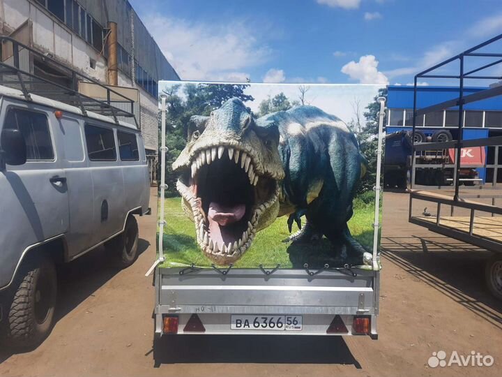 Тент на прицеп