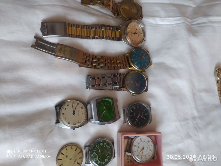 Часы СССРмеханические и кварцевые