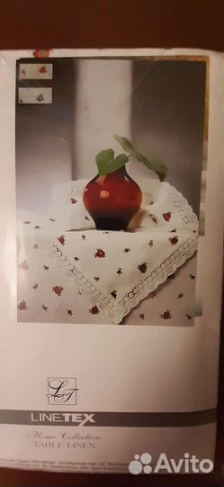 Скатерть.265x155.Хлопок100.Кружево.Тeflon