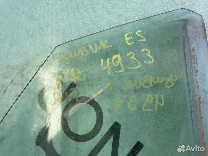 Стекло двери переднее правое honda civic es1