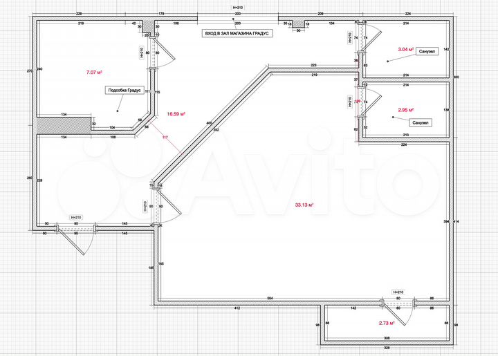 Торговая площадь, 50 м²