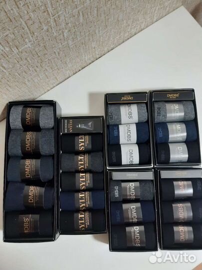 Носки мужские и женские в коробочке, подарочные но