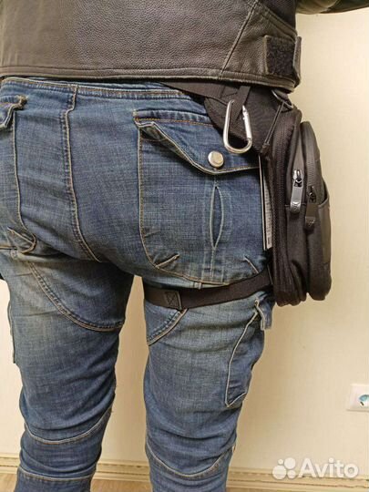 Мото сумка на бедро