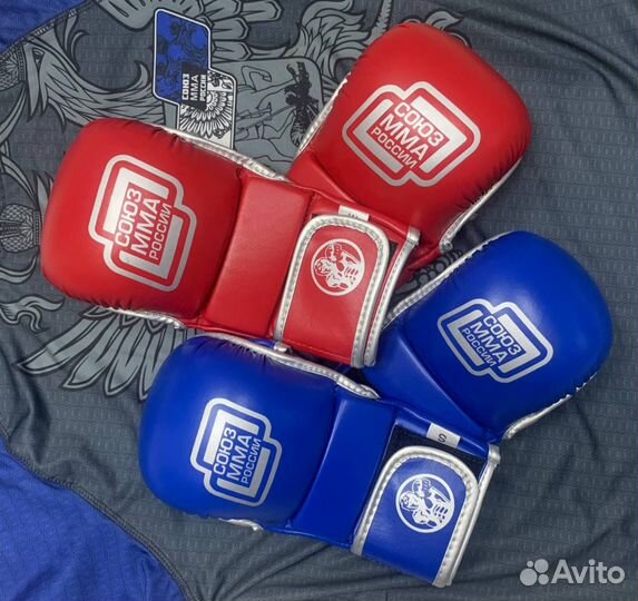 Перчатки мма крабы