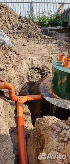 Установка канализации септик под ключ
