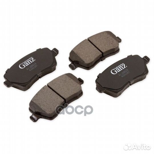 Колодки передние nissan micra/maxima GIJ09013 ganz