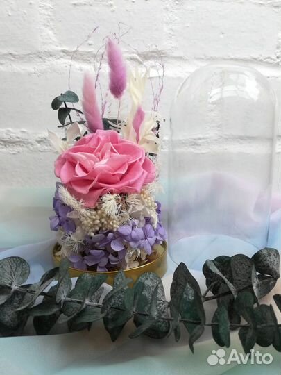 Цветы в колбе