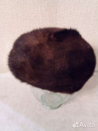 Шапка Берет женский норковый