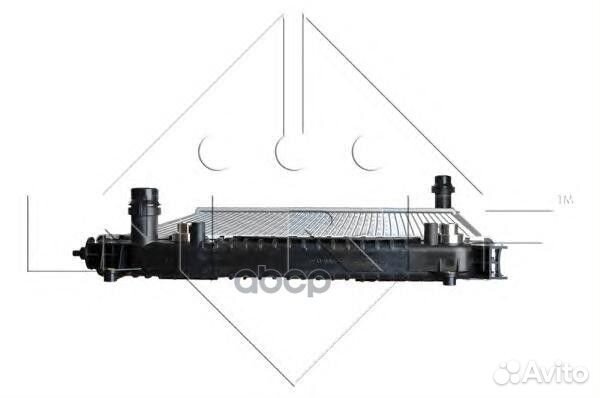 Радиатор системы охлаждения 53444 NRF