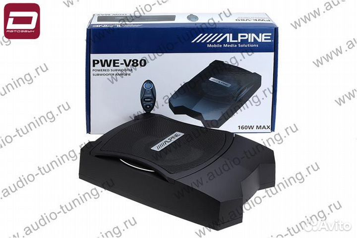 Alpine PWE-V80 активный сабвуфер 8