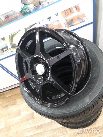 Диск литой R14 4X98 d58,6 5,5J et38 Скад ягуар алм