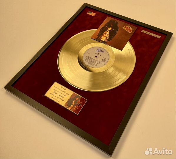 Trash (1989) - Alice Cooper Золотой Винил