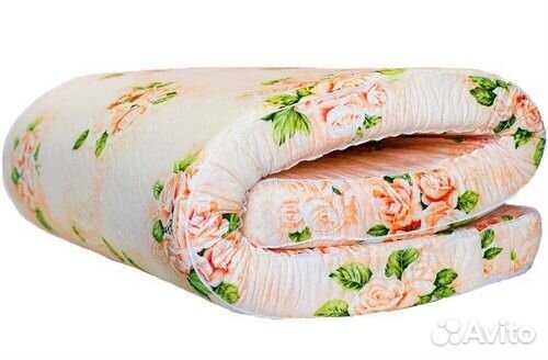 Матрац поролоновый 90х200х10 см, новый в уп