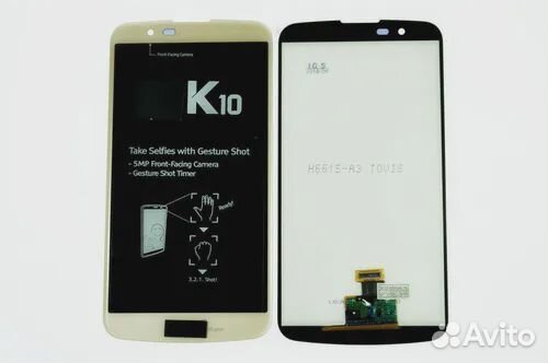 Дисплей (LCD) для LG K10/K430/K410 (V02) +Touchscr