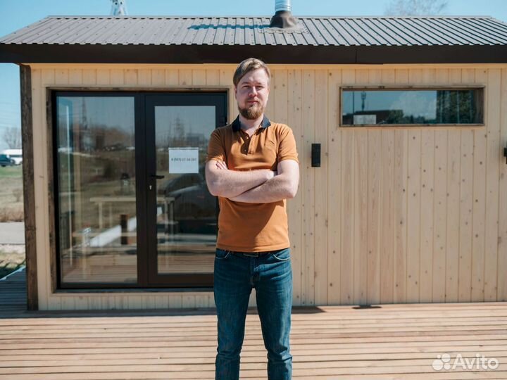 Баня каркасная под ключ