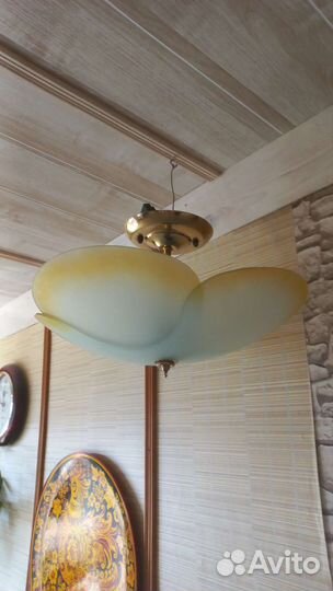 Светильник потолочный подвесной бу