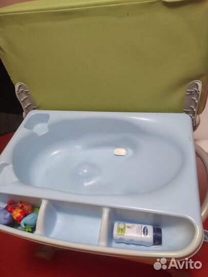 Ванночка с пеленальным столиком