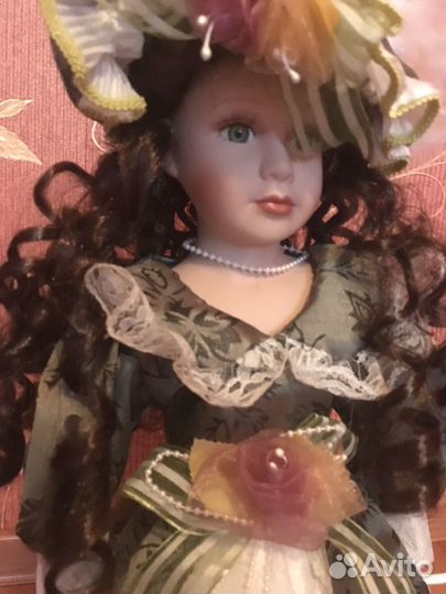 Фарфоровая кукла «Кира». Angel Collection