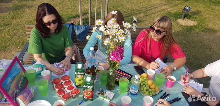 Арт-вечер, Арт-корпоратив, рисование