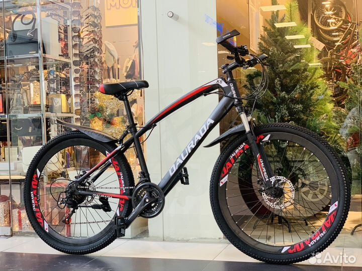 Горный велосипед на спицах