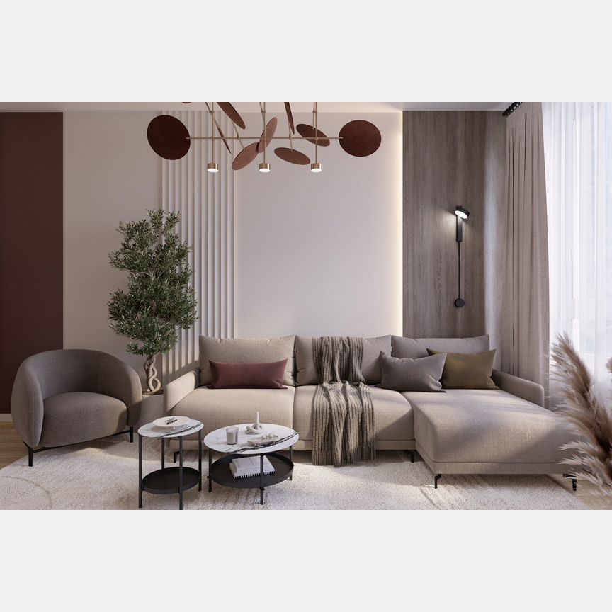 3-к. квартира, 63 м², 22/25 эт.