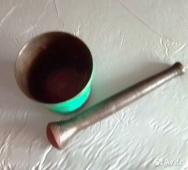 Ступка с пестиком СССР металл