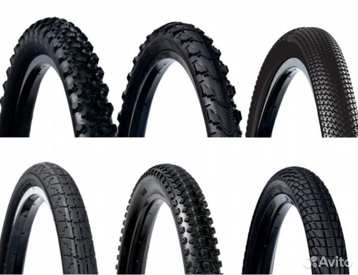 Покрышки 26 дюймов с разным протектором