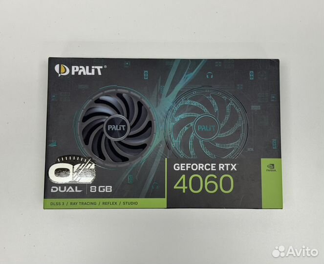 Новая rtx 4060 palit dual