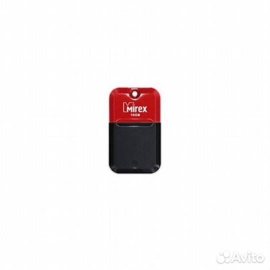 Флешка 16GB Mirex Arton, USB 2.0, красный