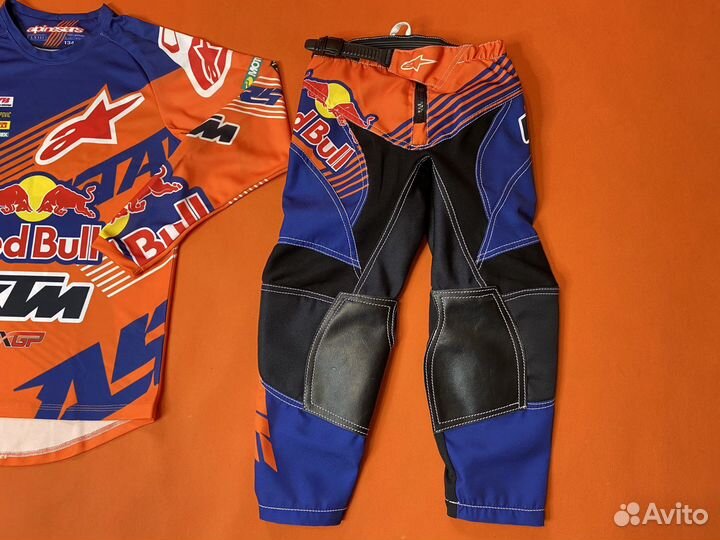 Костюм детский для мотокросса KTM эндуро BMX