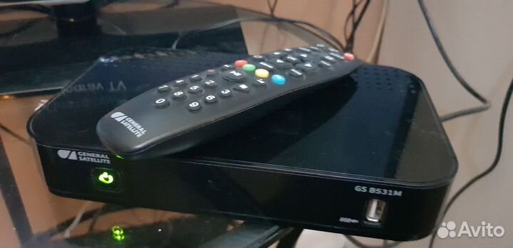 Ресивер General Satellite GS-B531M. Два тюнера