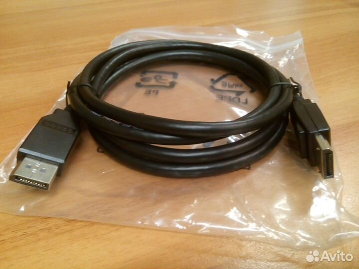 Кабель DisplayPort 1,8м DP v1.2