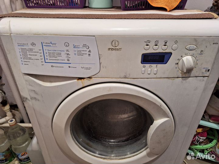 Стиральная машина бу indesit 5 кг