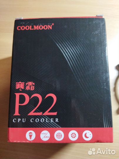 Куллер для процессора coolmoon