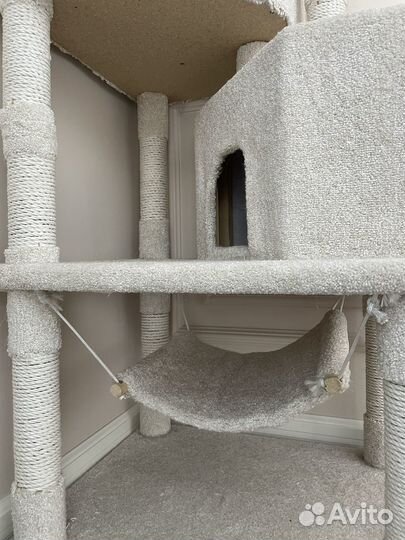 Домик для кошки когтеточка