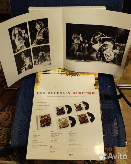 Виниловые Пластинки Led Zeppelin Бокс-сет (4 LP)