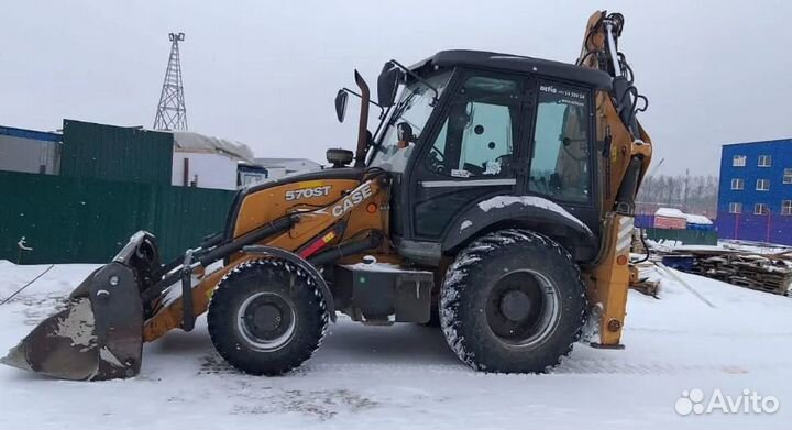 Аренда экскаватора погрузчика JCB Услуги трактора