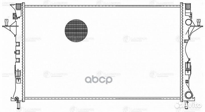 Радиатор охл. LRc 0964 luzar