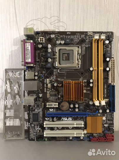 Материнская плата Asus p5kpl-AM EPU socket 775