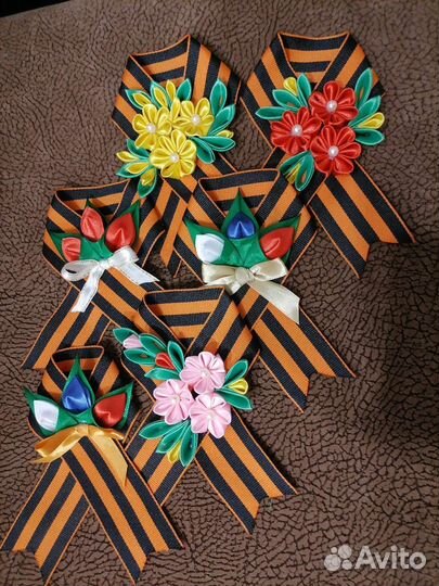 Георгиевская лента броши