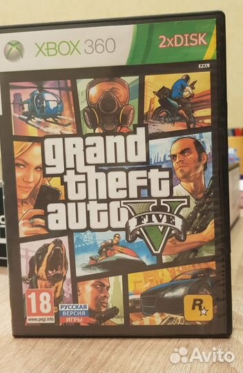 Диски на xbox 360 гта 5
