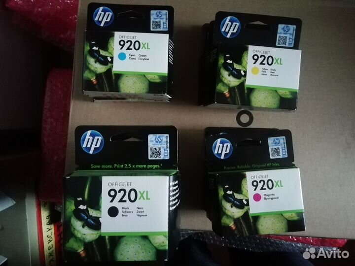 Картриджи нр 920XL