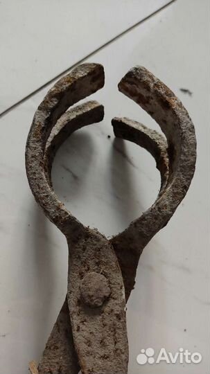 Клещи, щипцы тигельные кузнечные СССР