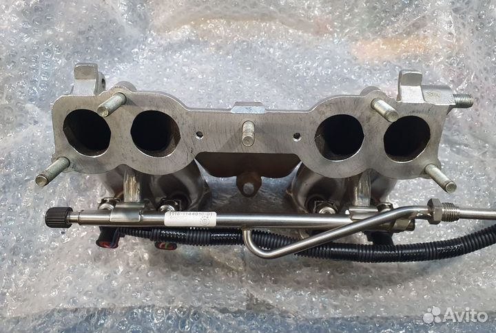Коллектор впуск топливная рампа ваз форсунки