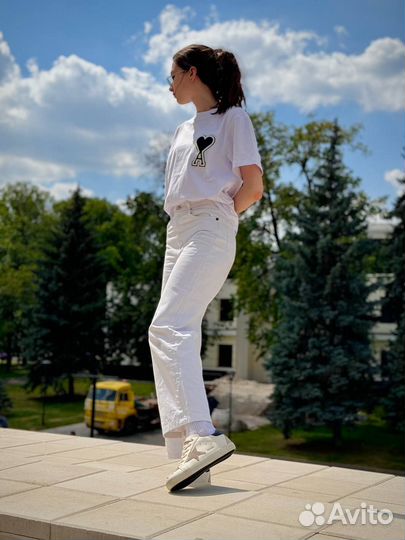 Кеды golden goose white женские