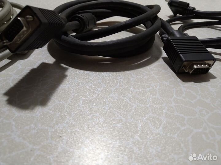 Кабель VGA 1-3м компьютер ноутбук монитор