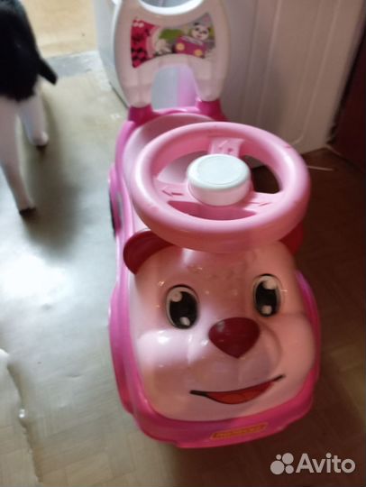 Машинка-каталка Полесье мила