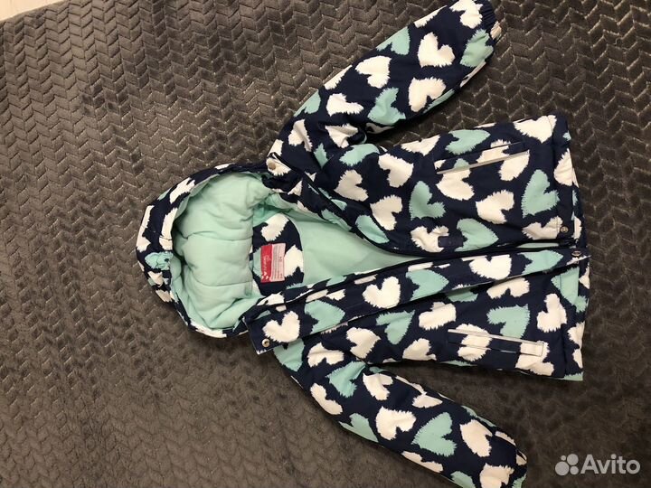 Зимний комплект для девочки 104