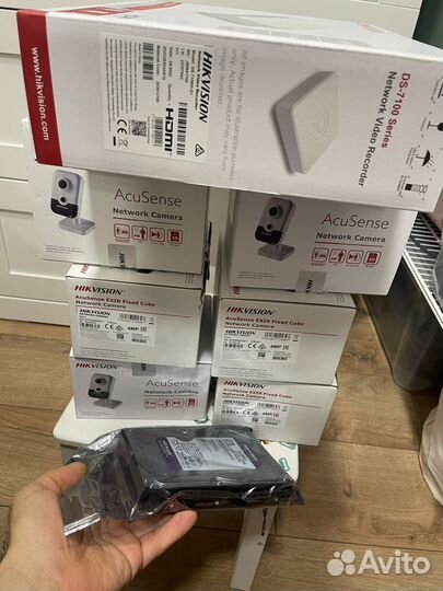 Комплект видеонаблюдения ip