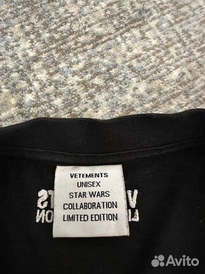 Футболка Vetements star wars